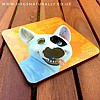 English Bull Terrier Fun Gift Coaster